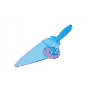 Paletta e lama  rotante taglia pizza 2 in 1 lama in accio inox TAGLIA e SERVI 2