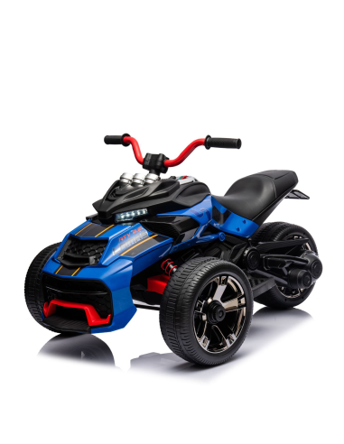 Quad Elettrico per Bambini LT946 ATV 3.0 12V a 3 Ruote Luci a LED e Suoni