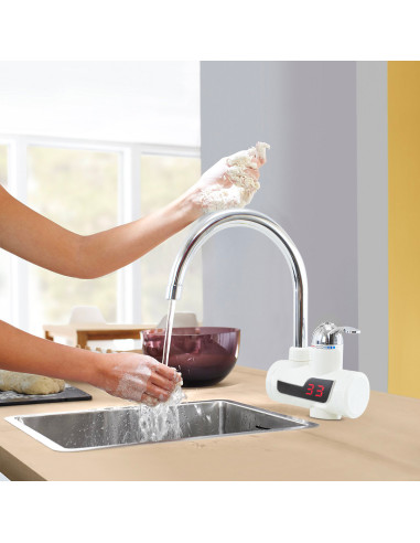 Rubinetto Elettrico Temperatura Calda...