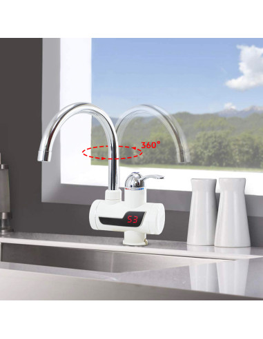 Rubinetto Elettrico Temperatura Calda...