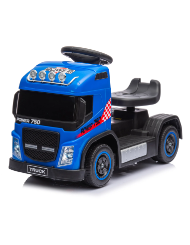 Cavalcabile Elettrico per Bambini LT950 Truck Small 6V Luci a Led e Suoni Blu