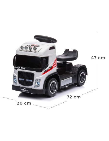 Cavalcabile Elettrico per Bambini LT950 Truck Small 6V Luci a Led e Suoni