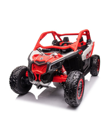 Quad Elettrico per Bambini LT952 Can AM Buggy 12V Biposto Telecomando e Luci LED