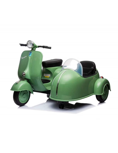 Moto elettrica per Bambini LT957 Vespa Sidecar...