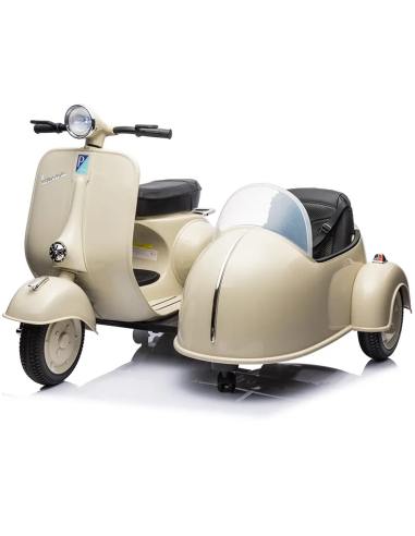 Moto elettrica per Bambini LT957 Vespa Sidecar...