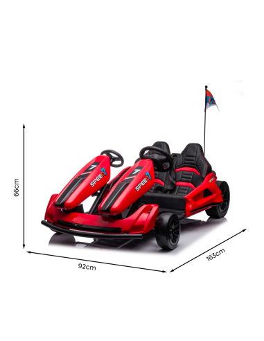 Go-Kart Elettrico per Bambini a Batterie LT951...