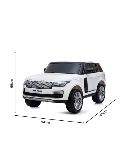 Macchina Elettrica per Bambini LT907 Range Rover 12V MP4 2 Motori Luci e Suoni