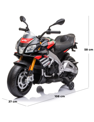 Moto Elettrica per Bambini LT922 Aprilia Tuono...