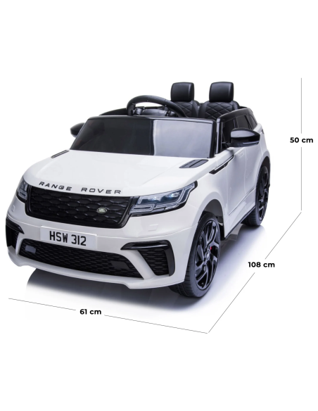 Macchina Elettrica per Bambini LT931 Velar Land Rover Luci Suoni Telecomando