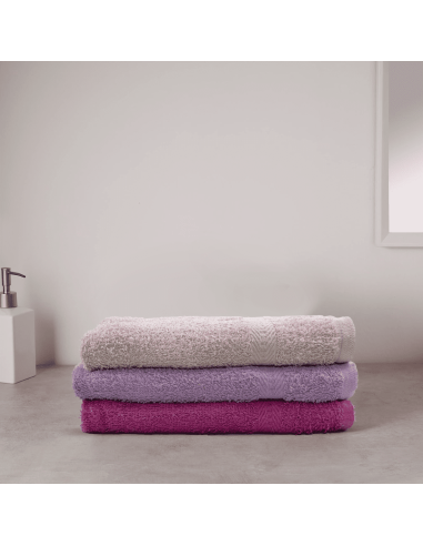 Set Asciugamani da Bagno 3 Viso + Ospite Tinta...