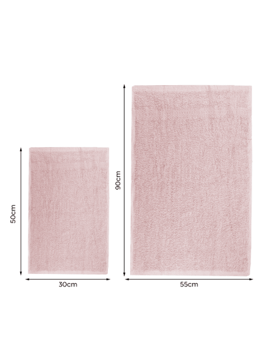 Set Asciugamani da Bagno 3 Viso + Ospite Tinta...