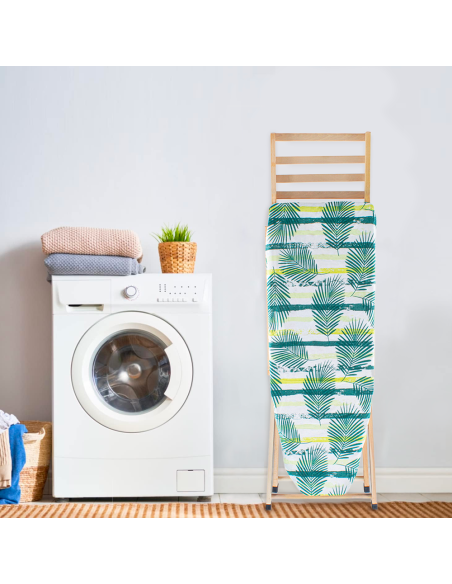 Asse da Stiro in Legno MARA Richiudibile con Supporto per Caldaia 141X82X45cm