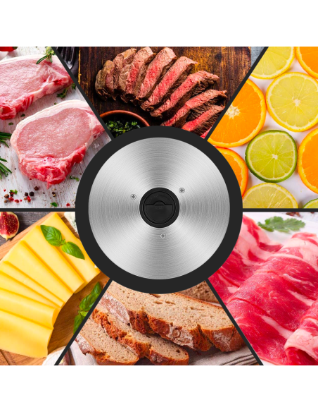 Affettatrice Elettrica Dictrolux da Banco 200W con Lama Acciaio in Inox 19cm