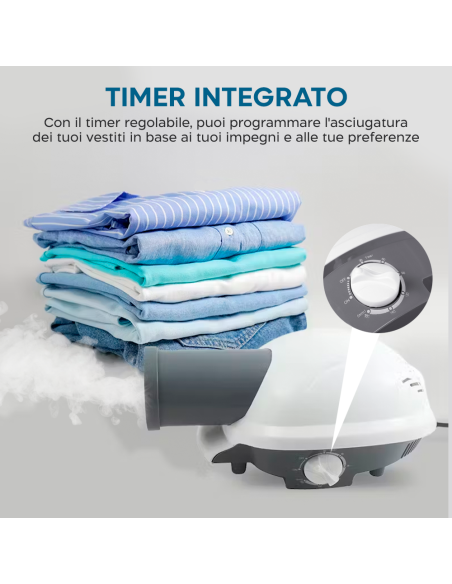 Asciugatrice Elettrica 800W Circolazione Aria Calda Portatile Pieghevole POP UP