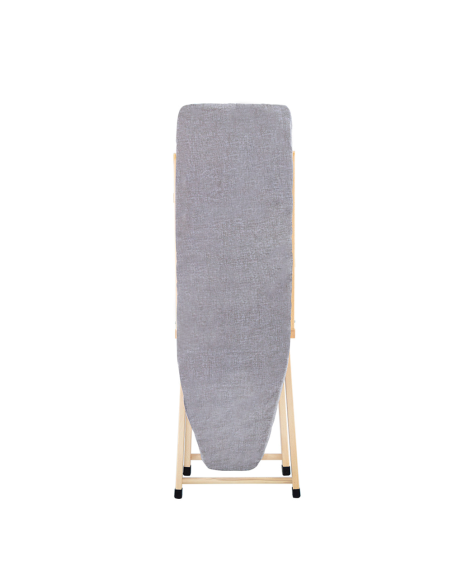 Asse da Stiro Legno LADY Pieghevole Regolabile con Supporto e Porta Caldaia