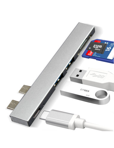 Adattatore Multipresa Type-C Espansione di...