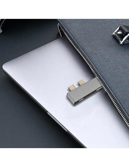 Adattatore Multipresa Type-C Espansione di Ricarica Multifunzione per Notebook