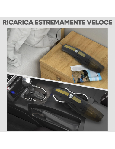 Mini Aspirapolvere Portatile per Auto...
