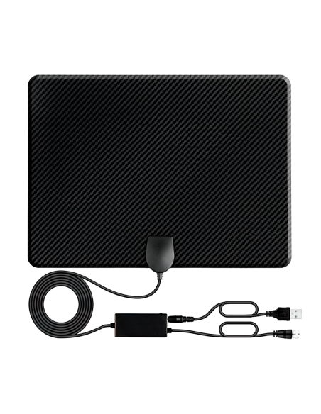 Antenna Digitale Terrestre per Interni 1080 Full HD con Amplificatore di Segnale