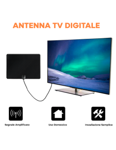 Antenna Digitale Terrestre per Interni 1080 Full HD con... 2