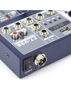 Mixer Audio 7 Canali Professionale Bluetooth Console... 2