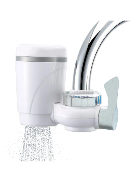 Filtro Purificatore di Acqua Rubinetto Anti Calcare Carbone Attivo Cucina Bagno