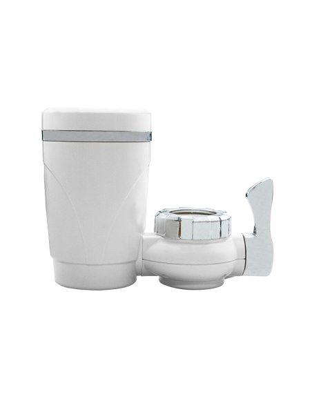 Filtro Purificatore di Acqua Rubinetto Anti Calcare Carbone Attivo Cucina Bagno