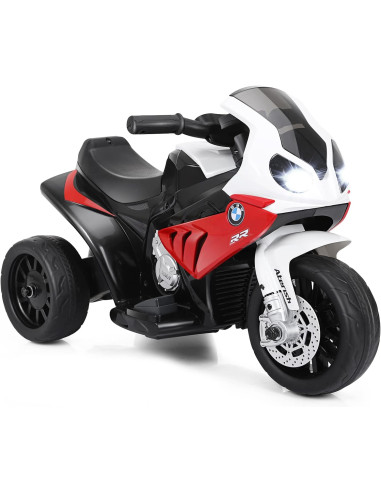 Moto elettrica bambini BMW LT883 luci led 6V mp3