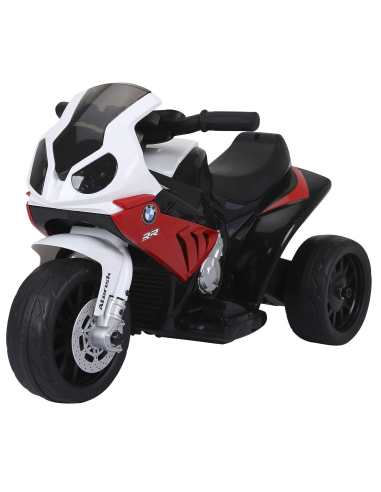 Moto elettrica bambini BMW LT883 luci led 6V mp3