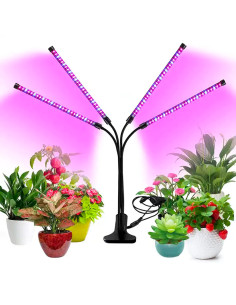 Luci Coltivazione Piante Illuminazione Indoor 4 Strisce... 2