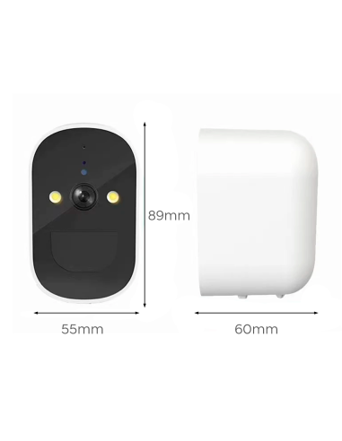 Telecamera di Sicurezza Wi-Fi JT-8185XM Sensore...