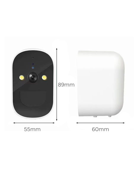 Telecamera di Sicurezza Wi-Fi JT-8185XM Sensore di Movimento e Controllo con APP