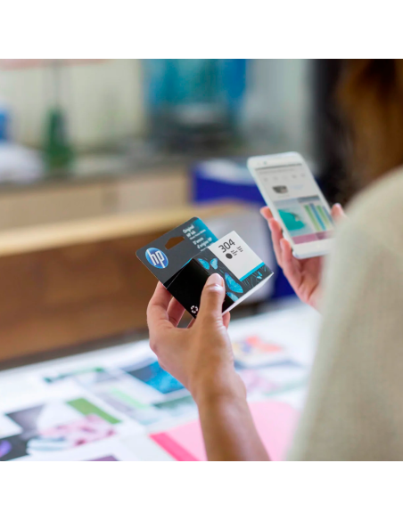 Cartuccia Originale HP da 120 Pagine Compatibili Stampanti DeskJet 304 N9K06AE