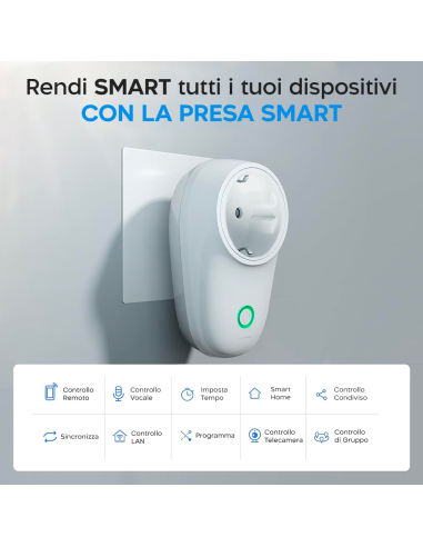 Spina Intelligente SONOFF S26 Wi-Fi Smart Plug...