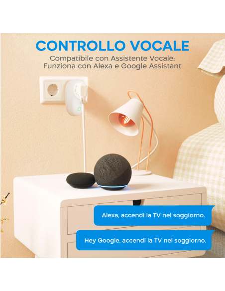 Spina Intelligente SONOFF S26 Wi-Fi Smart Plug ioS e Android Rete Domestica