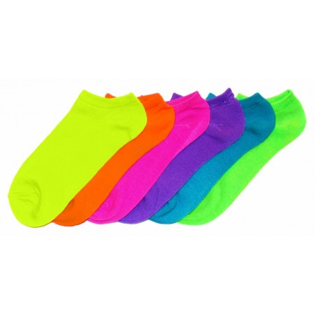 Pack 6 paia di calzini SUMMER FLUO donna