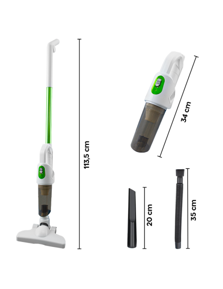 Aspirapolvere Senza Fili Portatile Multifunzione Ricaricabile USB con Filtro