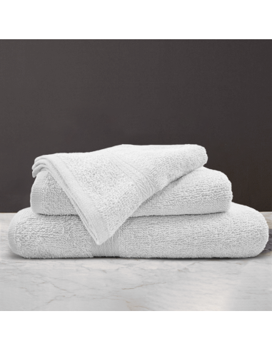 Tris Asciugamani da Bagno Hotel in Spugna Viso...