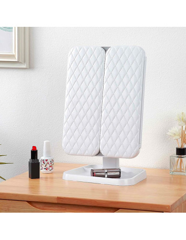 Specchio Cosmetico LED Make UP Ricaricabile...