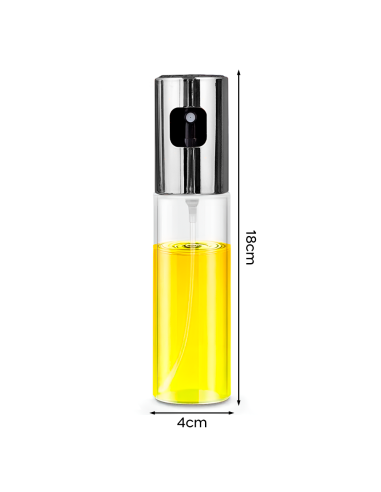 Dispenser Olio Spray Nebulizzatore 100ml Vetro...
