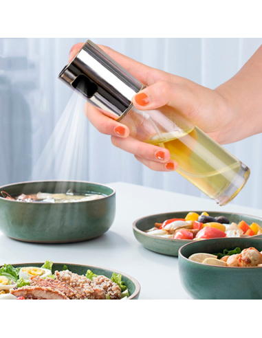 Dispenser Olio Spray Nebulizzatore 100ml Vetro...