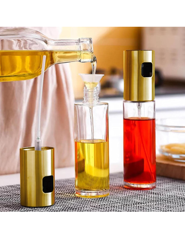 Dispenser Olio Spray Nebulizzatore 100ml Vetro...