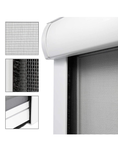 Zanzariera a Rullo 160X170 Riducibile Kit per...