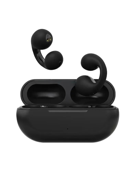 Auricolari Wireless Bluetooth Ricaricabili Conduzione Ossea a Clip per Orecchio