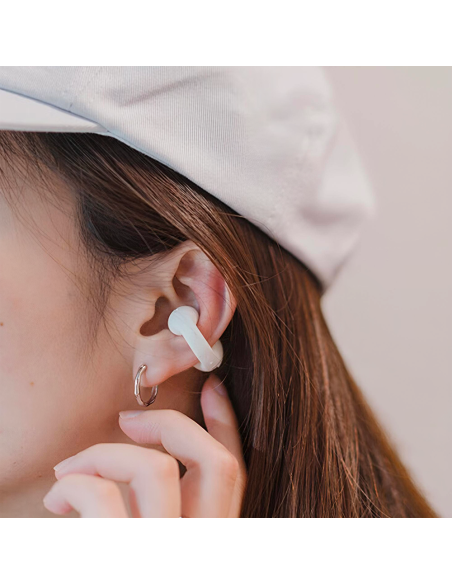 Auricolari Wireless Bluetooth Ricaricabili Conduzione Ossea a Clip per Orecchio