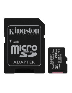 Kingston Canvas Select Plus SDCS2/256GB Scheda MicroSD Classe 10 e Adattatore SD
