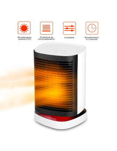 Mini Stufa Elettrica 950W Portatile da...