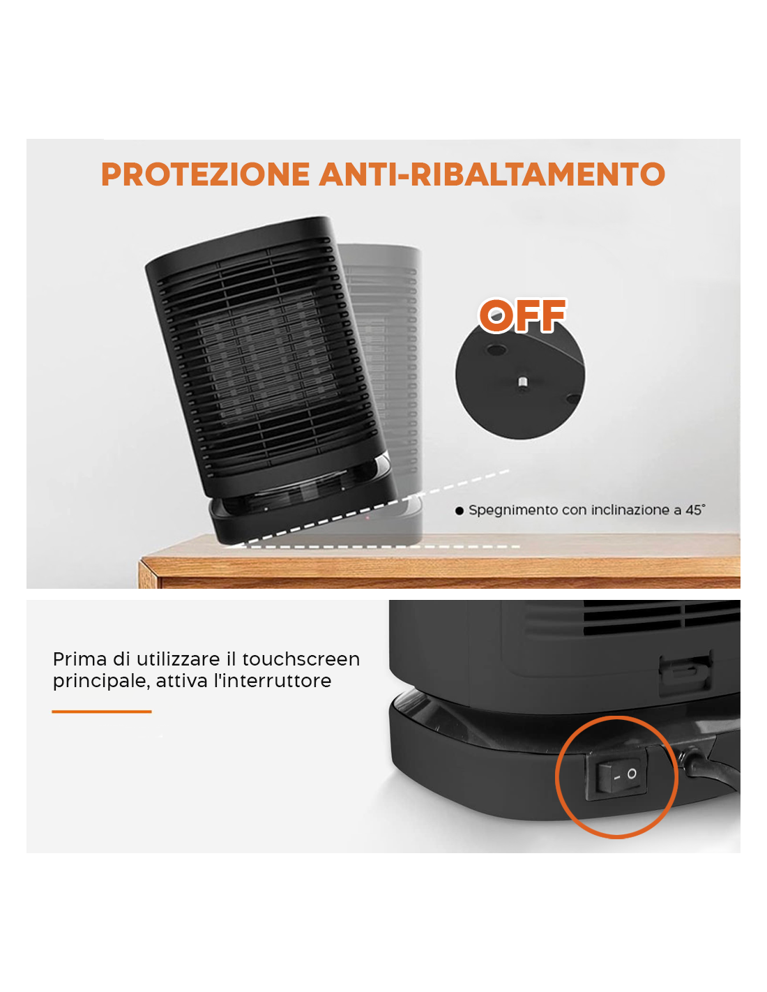 Codice sconto Xiaomi 3Life Mini stufa da scrivania