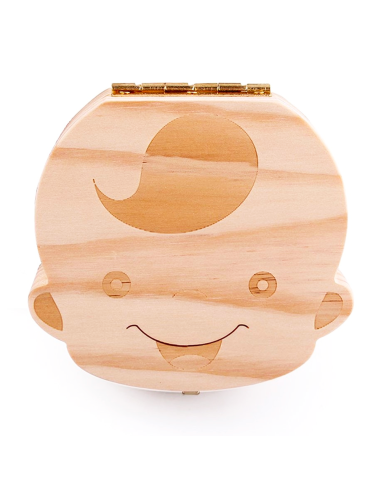 Cofanetto in legno 4221 porta dentini da latte...