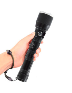 Torcia LED Batteria a Litio Potente Ricaricabile USB ZOOM... 2